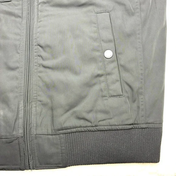 Tommy Hilfiger Men's Black Bomber Jacket, Water and Wind Resistant, Size M - Picture 10 of 14